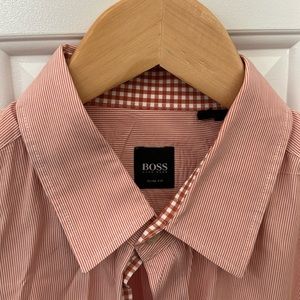 🌟HUGO BOSS Slim Fit striped shirt